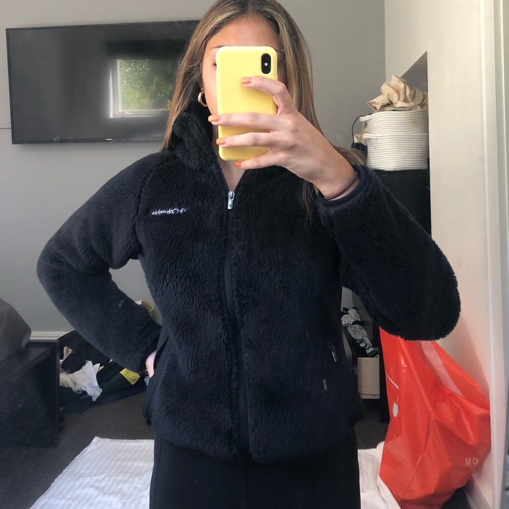 FUZZY COLUMBIA ZIP UP